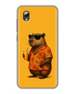 Чехол для ZTE Blade L8 с картинкой «Капибара на отдыхе» Чехол для ZTE Blade L8 с картинкой «Капибара на отдыхе»