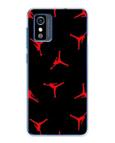Чехол для ZTE Blade L9 с картинкой «Jordan Red Pattern»