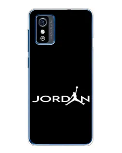 Чехол для ZTE Blade L9 с картинкой «Jordan White Logo»