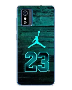 Чехол для ZTE Blade L9 с картинкой «Jordan Cyan 23»