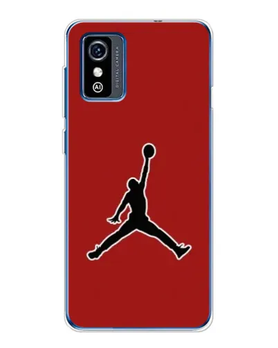 Чехол для ZTE Blade L9 с картинкой «Jordan Red Back»
