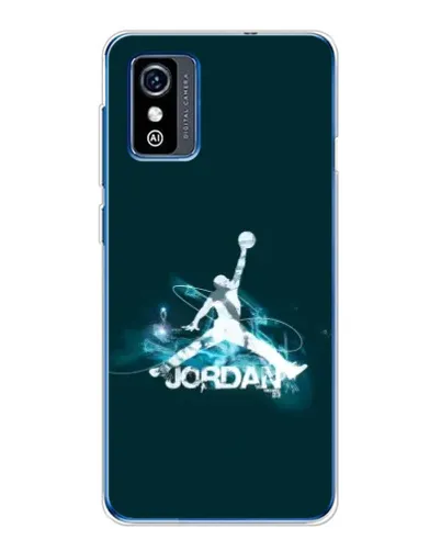 Чехол для ZTE Blade L9 с картинкой «Jordan Blue Fire»