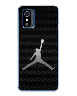 Чехол для ZTE Blade L9 с картинкой «Jordan Dark Carbon»