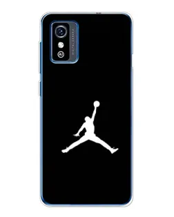 Чехол для ZTE Blade L9 с картинкой «Jordan Silhouette»