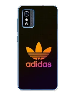 Чехол для ZTE Blade L9 с картинкой «Градиент Adidas»