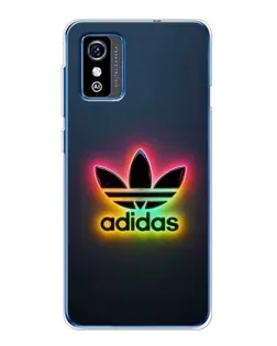 Чехол для ZTE Blade L9 с картинкой «Неоновый Adidas»