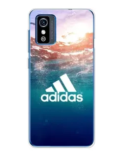 Чехол для ZTE Blade L9 с картинкой «Океанская глубина адидас»
