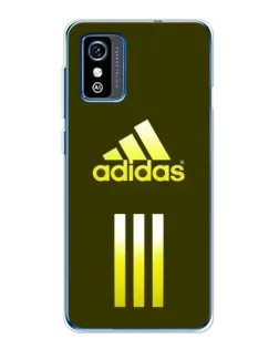 Чехол для ZTE Blade L9 с картинкой «Оливковый градиент Adidas»