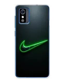 Чехол для ZTE Blade L9 с картинкой «Неоновый контур Nike» Чехол для ZTE Blade L9 с картинкой «Неоновый контур Nike»