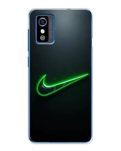 Чехол для ZTE Blade L9 с картинкой «Неоновый контур Nike»