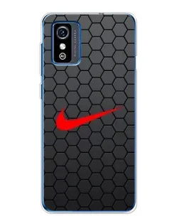 Чехол для ZTE Blade L9 с картинкой «Nike — карбоновая сетка» Чехол для ZTE Blade L9 с картинкой «Nike — карбоновая сетка»