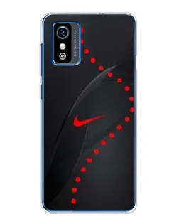 Чехол для ZTE Blade L9 с картинкой «Абстрактный дизайн Nike»