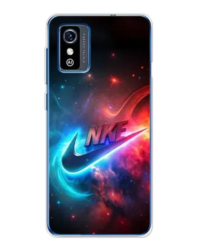 Чехол для ZTE Blade L9 с картинкой «Огненный логотип Nike»
