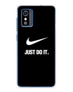 Чехол для ZTE Blade L9 с картинкой «Классический принт Nike»