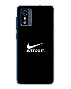 Чехол для ZTE Blade L9 с картинкой «Минимализм от Nike»