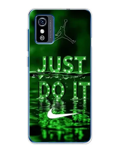 Чехол для ZTE Blade L9 с картинкой «Зеленый неоновый Nike»