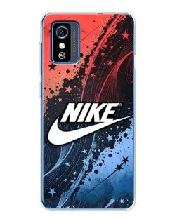 Чехол для ZTE Blade L9 с картинкой «Градиентный принт Найк»