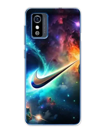 Чехол для ZTE Blade L9 с картинкой «Космический Nike Swoosh»