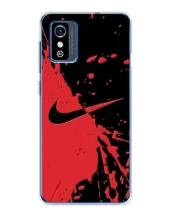 Чохол для ZTE Blade L9 з картинкою «Червоні бризки Nike» Чохол для ZTE Blade L9 з картинкою «Червоні бризки Nike»