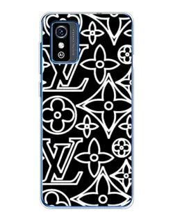 Чехол для ZTE Blade L9 с картинкой «Черно-белый узор LV» Чехол для ZTE Blade L9 с картинкой «Черно-белый узор LV»