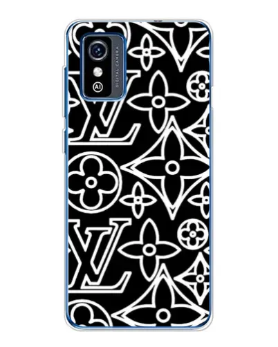 Чехол для ZTE Blade L9 с картинкой «Черно-белый узор LV» Чехол для ZTE Blade L9 с картинкой «Черно-белый узор LV»