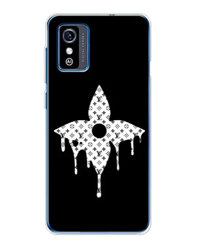 Чехол для ZTE Blade L9 с картинкой «Цветочная монограмма» Чехол для ZTE Blade L9 с картинкой «Цветочная монограмма»