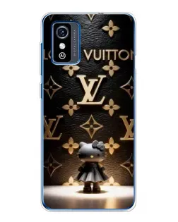 Чехол для ZTE Blade L9 с картинкой «Монограмма с фигурой»
