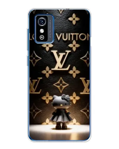 Чехол для ZTE Blade L9 с картинкой «Монограмма с фигурой» Чехол для ZTE Blade L9 с картинкой «Монограмма с фигурой»