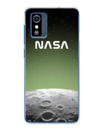 Чехол для ZTE Blade L9 с картинкой «NASA — лунный градиент»