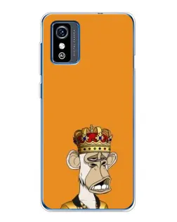 Чехол для ZTE Blade L9 с картинкой «Золотая обезьяна Bored Ape» Чехол для ZTE Blade L9 с картинкой «Золотая обезьяна Bored Ape»