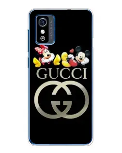 Чехол для ZTE Blade L9 с картинкой «Gucci — герои Disney»