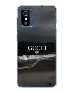Чехол для ZTE Blade L9 с картинкой «Gucci — морской прибой»