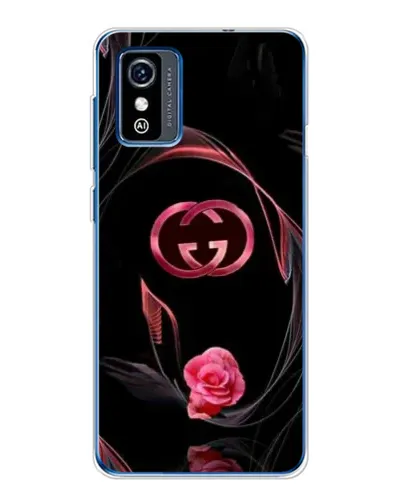 Чехол для ZTE Blade L9 с картинкой «Gucci — неоновая роза»