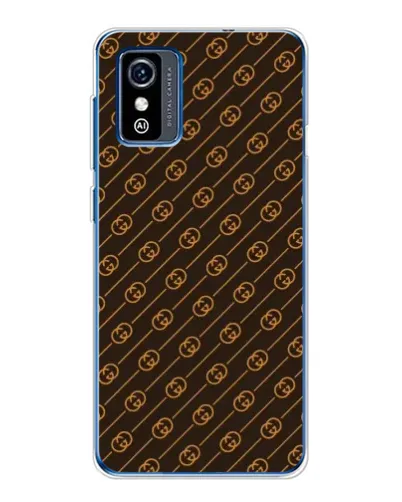 Чехол для ZTE Blade L9 с картинкой «Gucci — золотые диагонали»