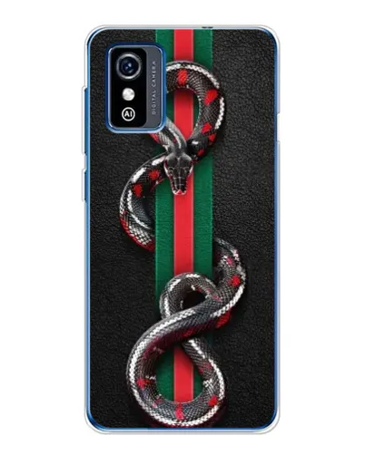Чехол для ZTE Blade L9 с картинкой «Gucci — змея на полосе» Чехол для ZTE Blade L9 с картинкой «Gucci — змея на полосе»