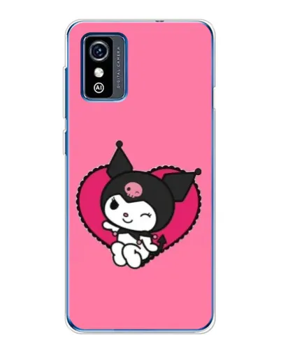 Чехол для ZTE Blade L9 с картинкой «Kuromi — любовь в сердце»