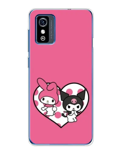 Чехол для ZTE Blade L9 с картинкой «Kuromi и My Melody»