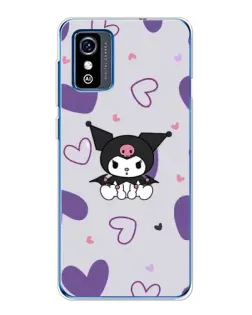 Чехол для ZTE Blade L9 с картинкой «Kuromi и лавандовые сердца» Чехол для ZTE Blade L9 с картинкой «Kuromi и лавандовые сердца»