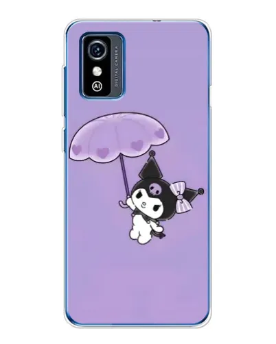 Чехол для ZTE Blade L9 с картинкой «Kuromi с зонтиком»