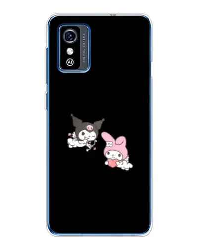 Чехол для ZTE Blade L9 с картинкой «My Melody и Kuromi»