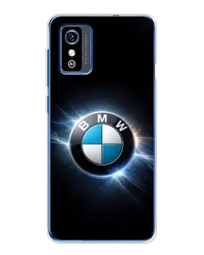 Чехол для ZTE Blade L9 с картинкой «BMW — неоновое сияние»