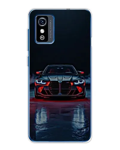 Чехол для ZTE Blade L9 с картинкой «BMW на мокрой дороге»