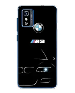 Чехол для ZTE Blade L9 с картинкой «Минималистичный принт BMW M3»