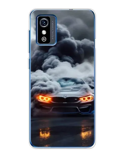 Чехол для ZTE Blade L9 с картинкой «BMW в дыму»