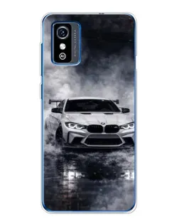 Чехол для ZTE Blade L9 с картинкой «BMW сквозь туман»