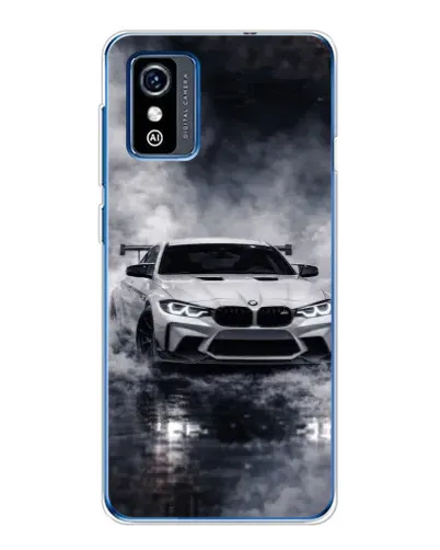 Чехол для ZTE Blade L9 с картинкой «BMW сквозь туман»
