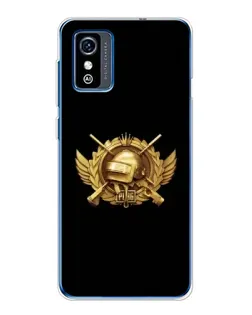 Чехол для ZTE Blade L9 с картинкой «PUBG — оранжевый градиент»