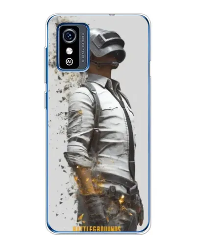Чехол для ZTE Blade L9 с картинкой «PUBG — боец в пыли»