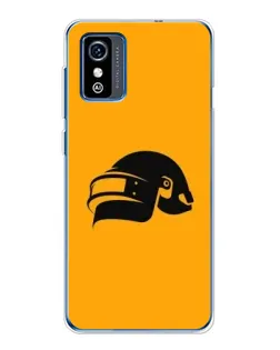 Чехол для ZTE Blade L9 с картинкой «PUBG — золотой шлем»