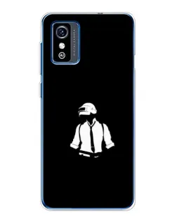 Чехол для ZTE Blade L9 с картинкой «PUBG — белый шлем»
